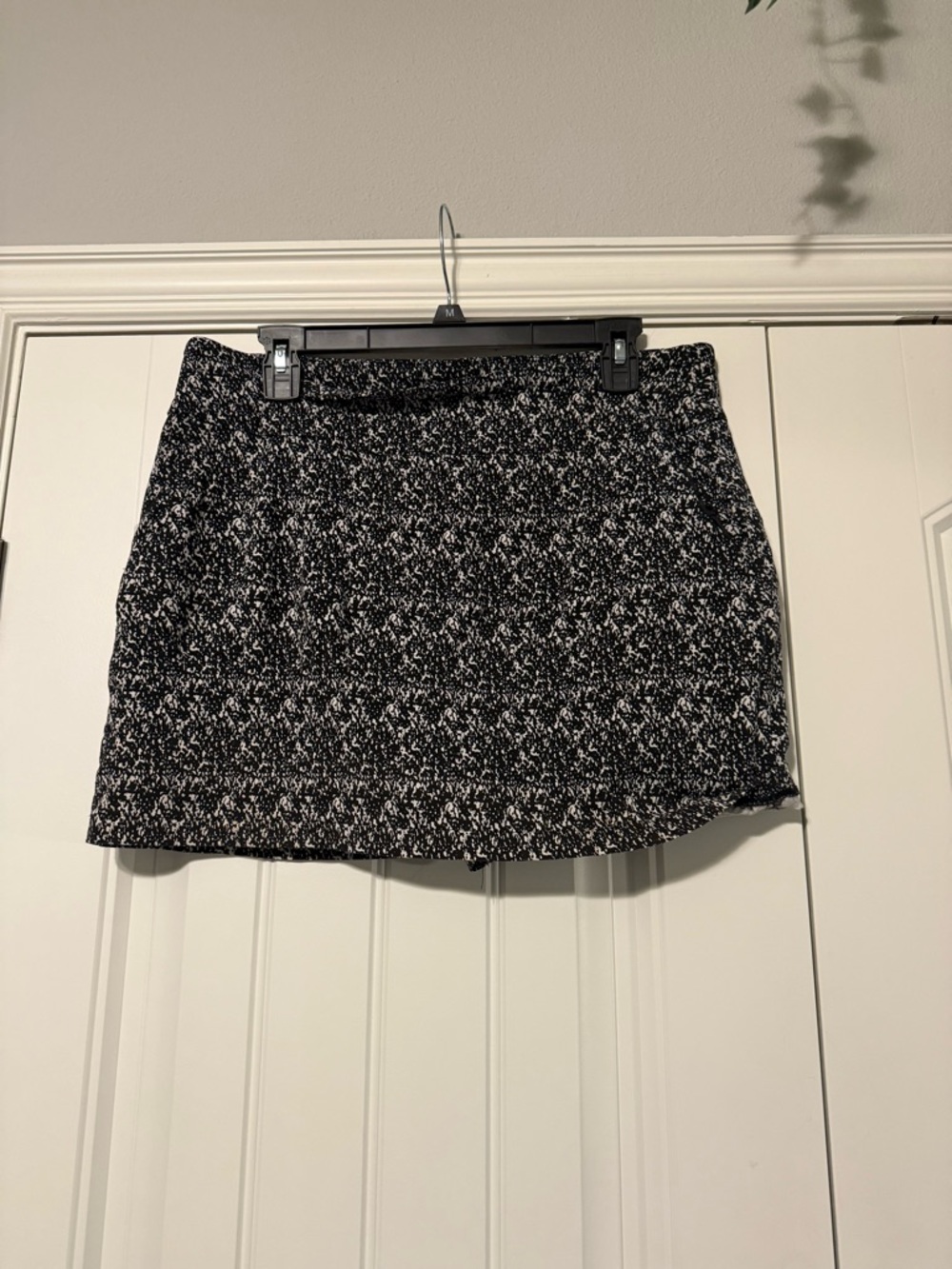 Black & White Mini Skirt